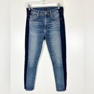 Citizens of Humanity Rocket Crop High-Rise Skinny Jeans